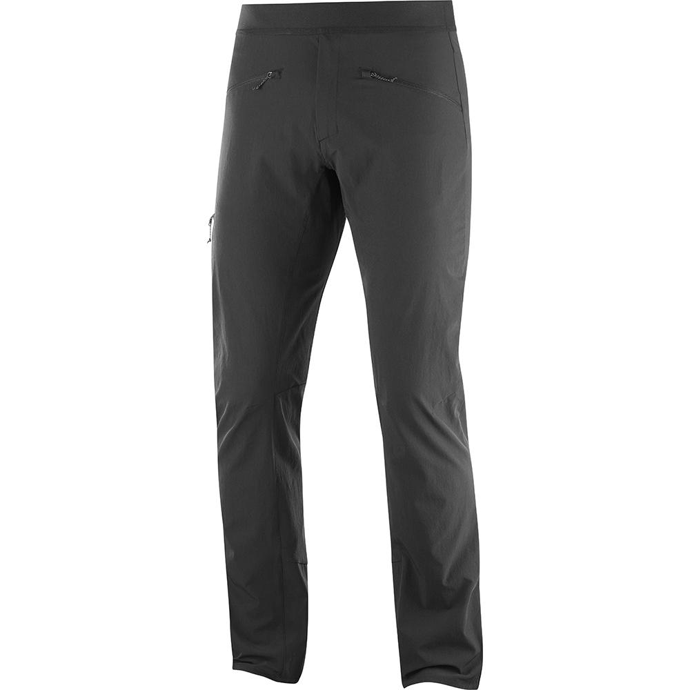 SALOMON WAYFARER ALPINE M Philippines - Men's Pants - Black | 029765-TCZ